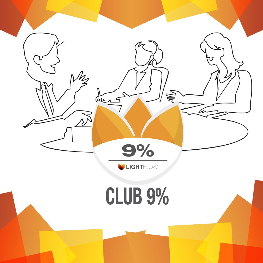 Ticket CLUB 9% in tripla
